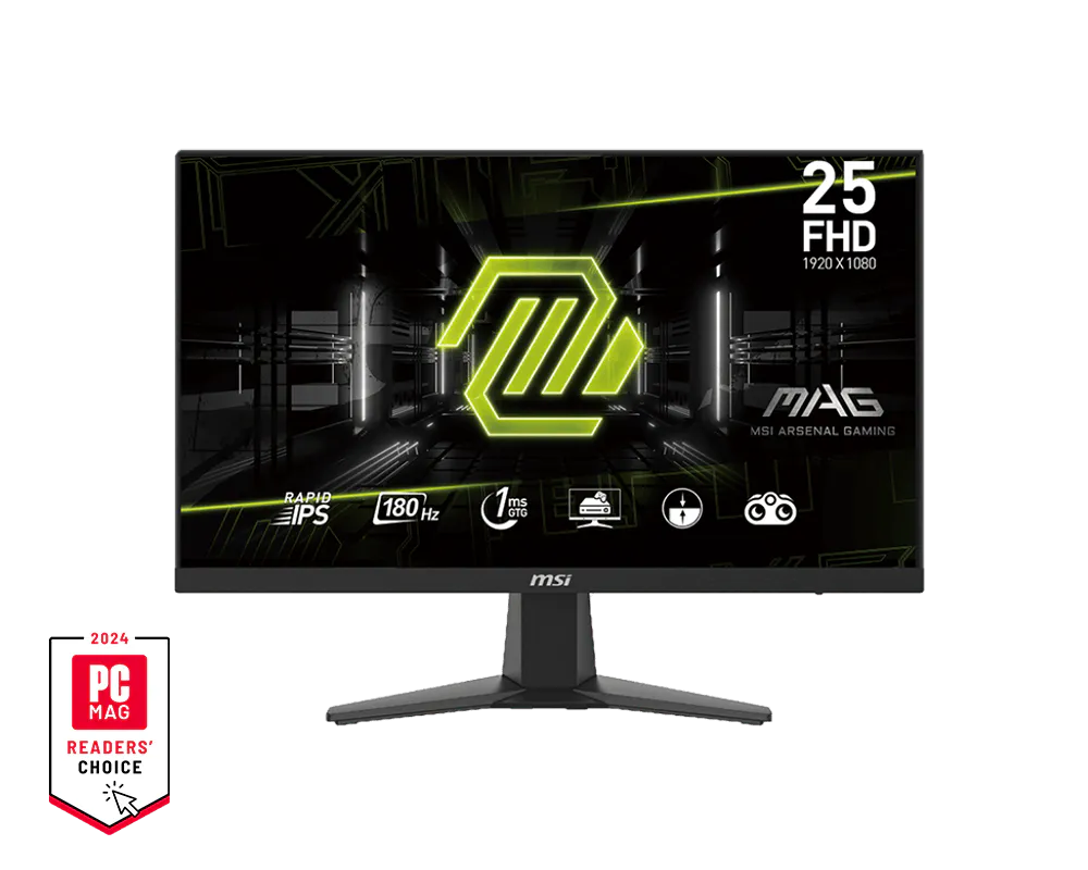 MSI MAG 256F - FHD - 180Hz - 0,5ms