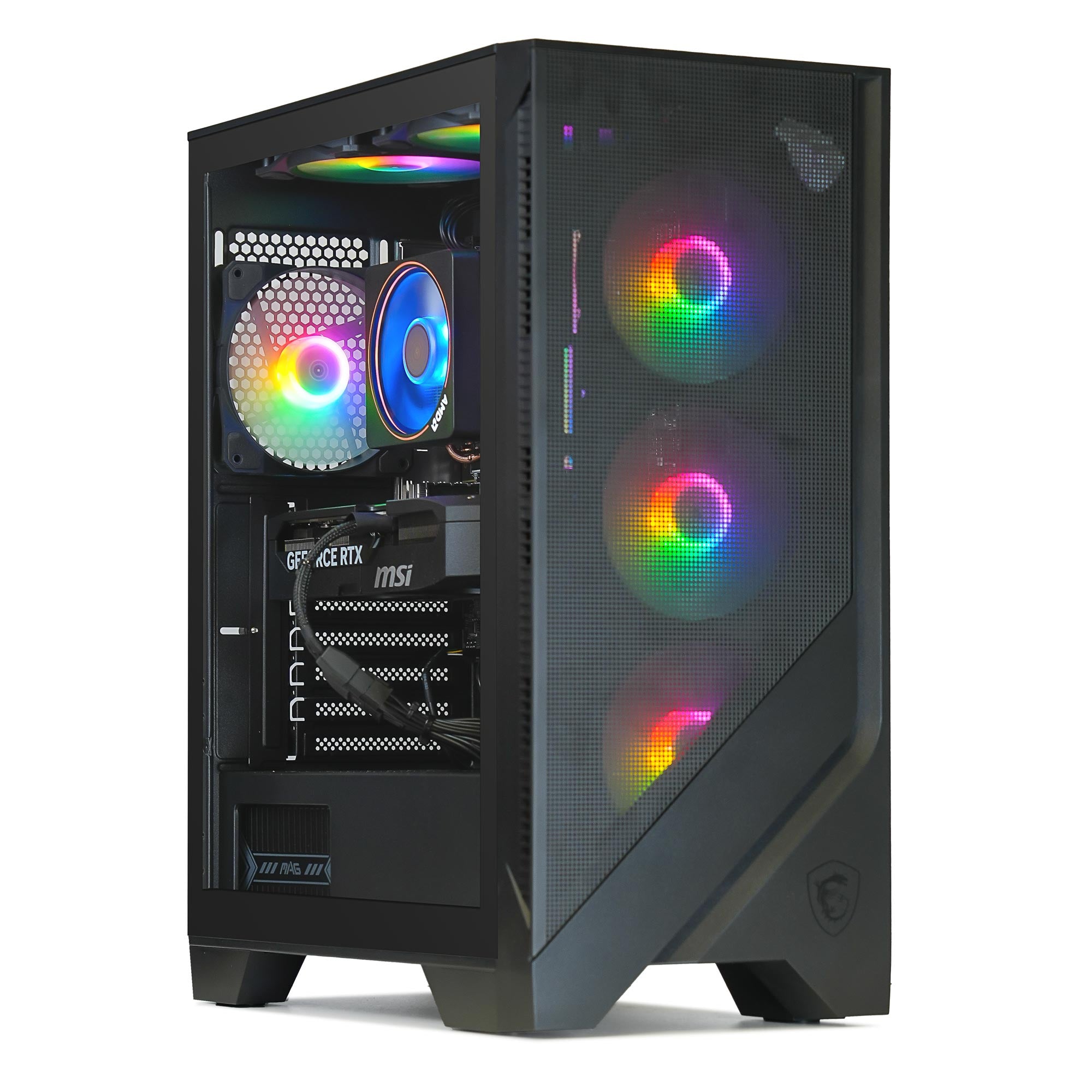 PC Gamer AGORA - AMD Ryzen 7 8700F + NVIDIA RTX 5070 12 Go