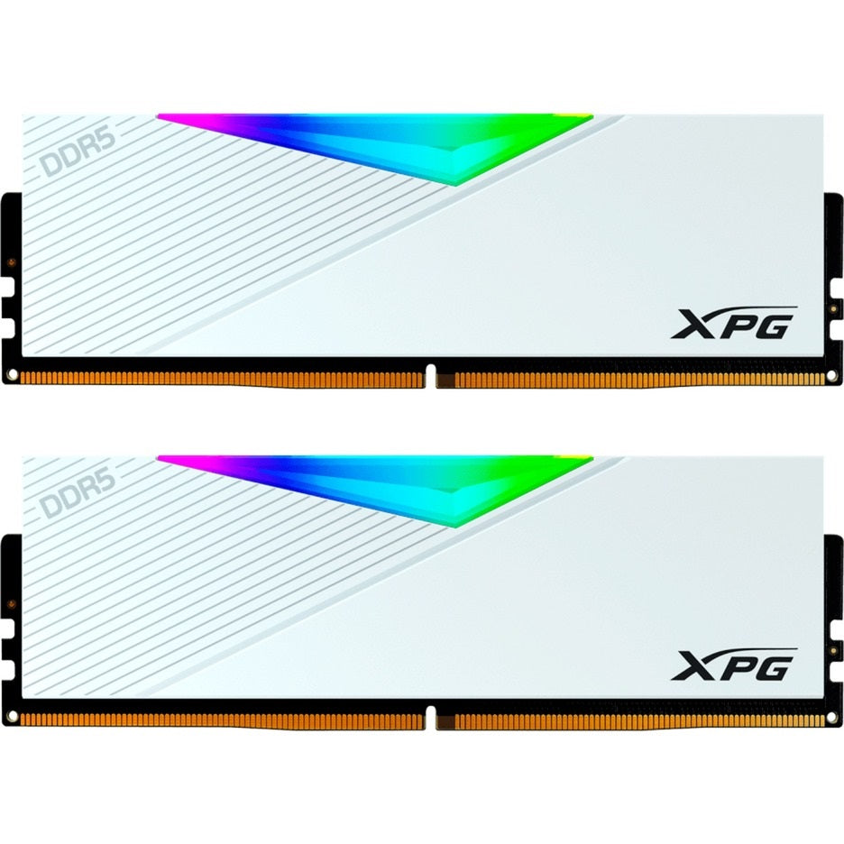 ADATA XPG Lancer RGB DDR5 2x24GB 8000C40 CUDIMM - Blanc