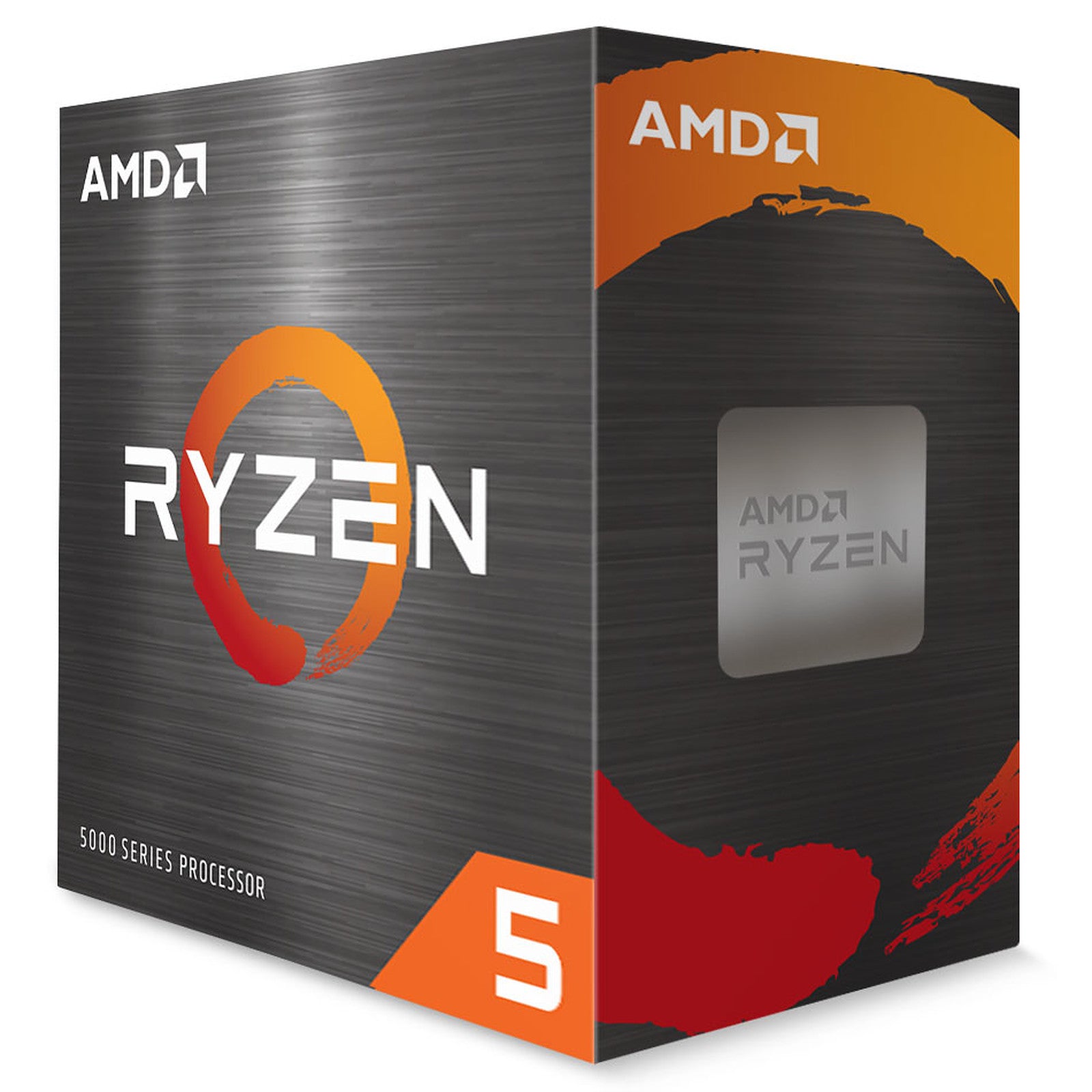 Processeur AMD Ryzen 5 5500 3.6GHz 4.2GHz Puce Multi-Threading Haute Performance