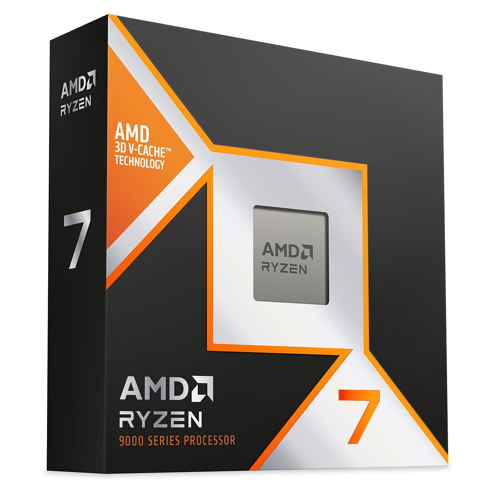 Processeur AMD Ryzen 7 9800X3D 4.7 GHz 5.2 GHz Hautes Performances