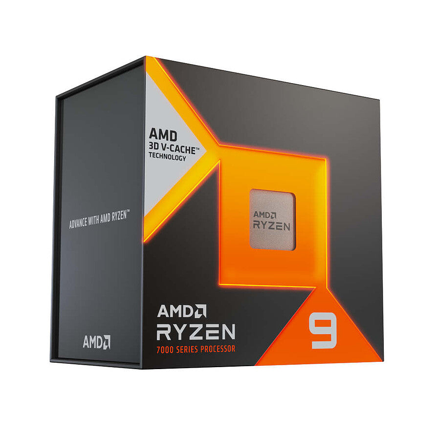Processeur AMD Ryzen 9 7900X3D 4.4GHz 5.6GHz Puissant et Performant