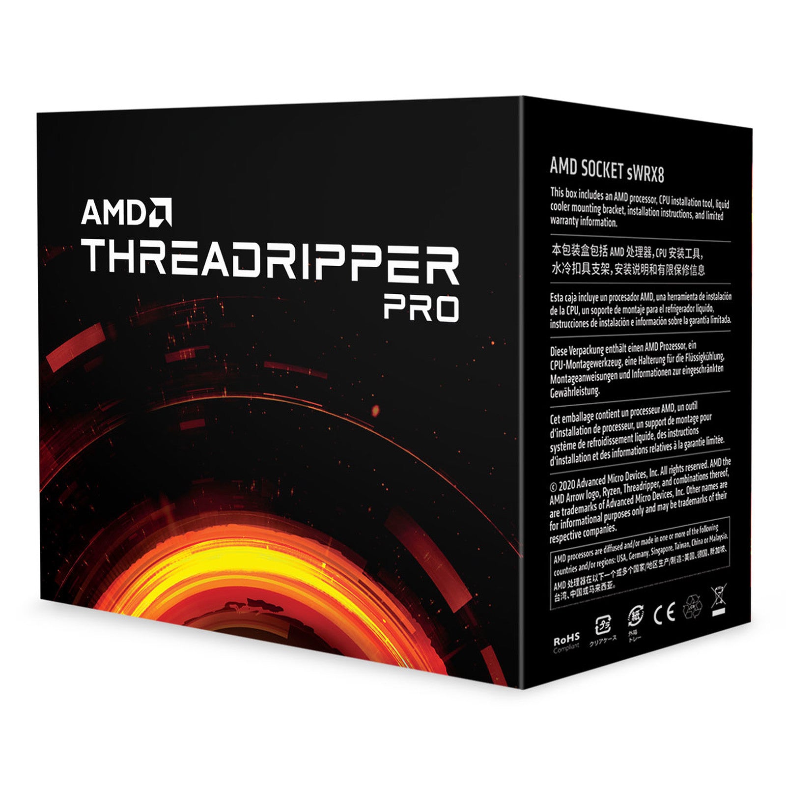 AMD Ryzen Threadripper Pro 5975WX Processeur 3.6GHz 4.5GHz Puissant pour Stations de Travail