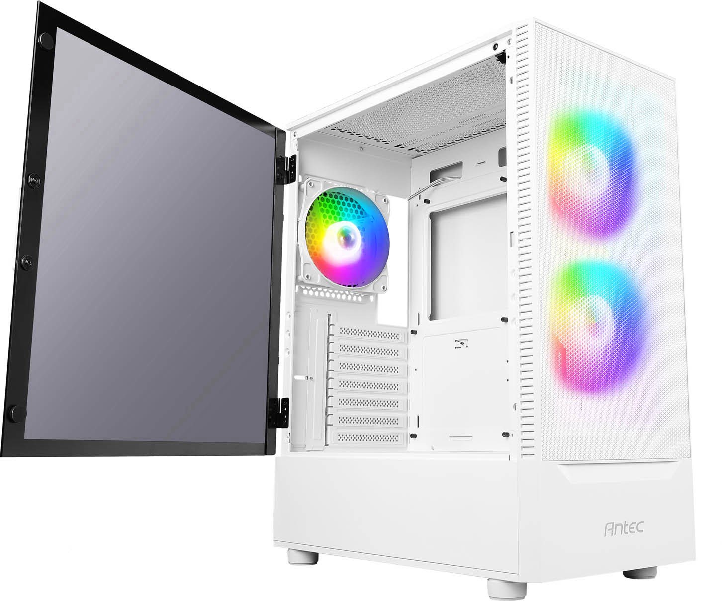 Antec NX410 RGB Blanc Boîtier Pour PC avec Éclairage RGB