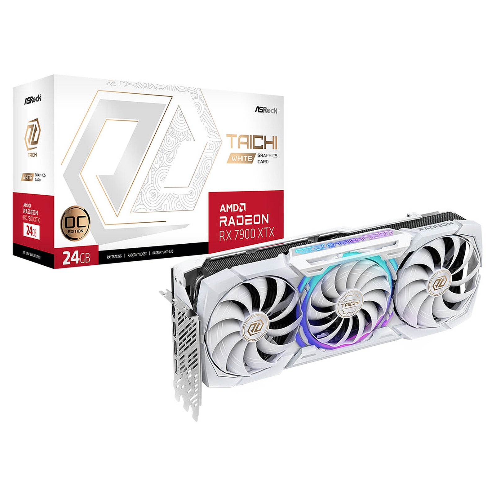 ASRock AMD Radeon RX 7900 XTX Taichi Blanc 24 Go OC