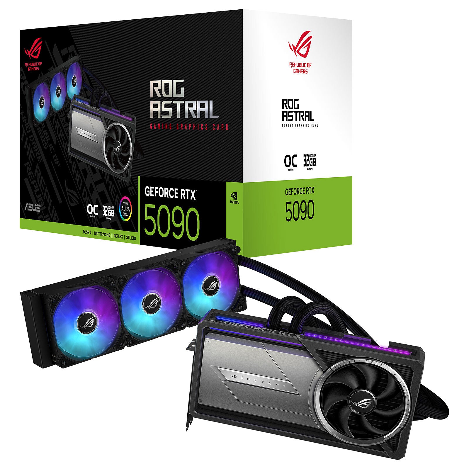 ASUS GeForce ROG Astral LC GeForce RTX 5090 32GB GDDR7 Edition Overclockée