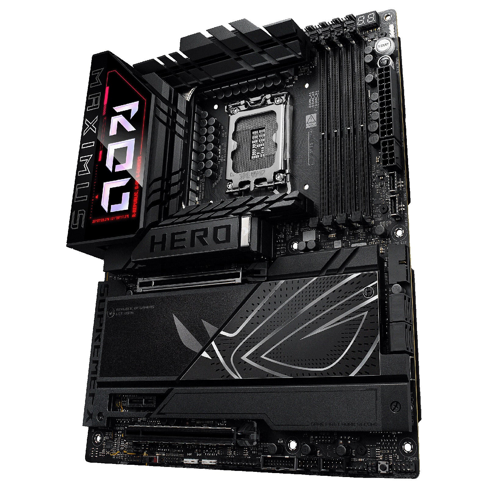 Carte Mère ASUS ROG Maximus Z890 Hero Hautes Performances pour Gaming et Overclocking