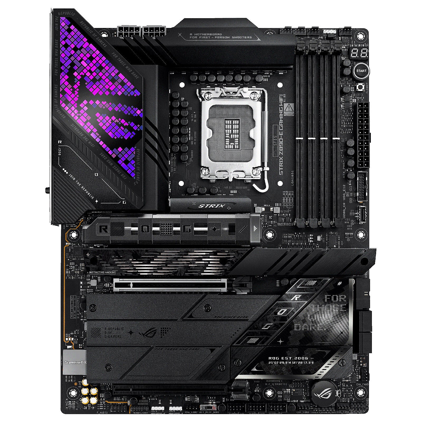 Carte Mère Gaming ASUS ROG Strix Z890 E WiFi Ultra Performante