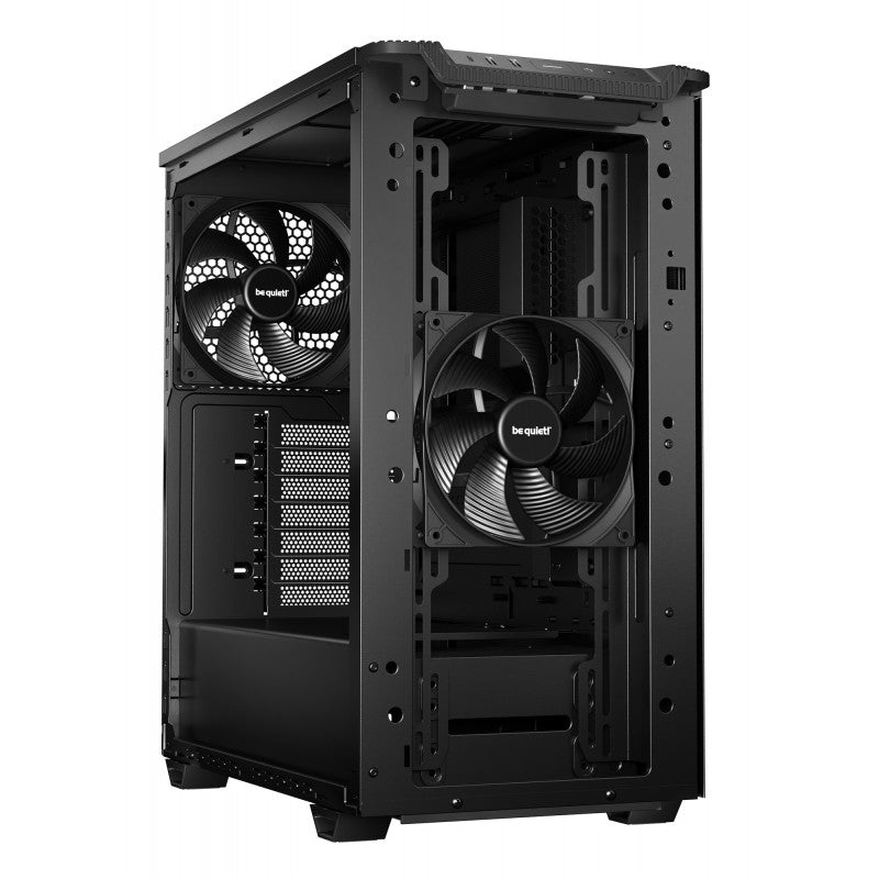 Be Quiet PURE BASE 501 Noir Boîtier PC Minimaliste et Silencieux