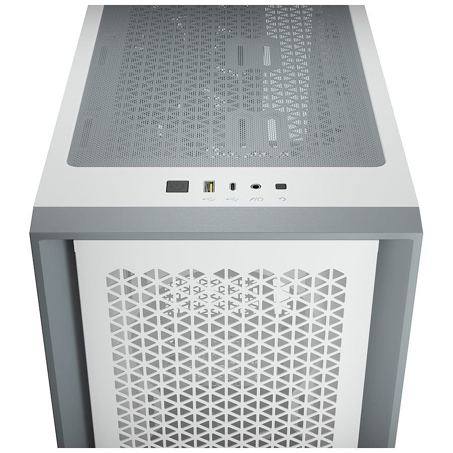 Corsair 4000D Airflow Blanc Boîtier PC avec Ventilation Optimale