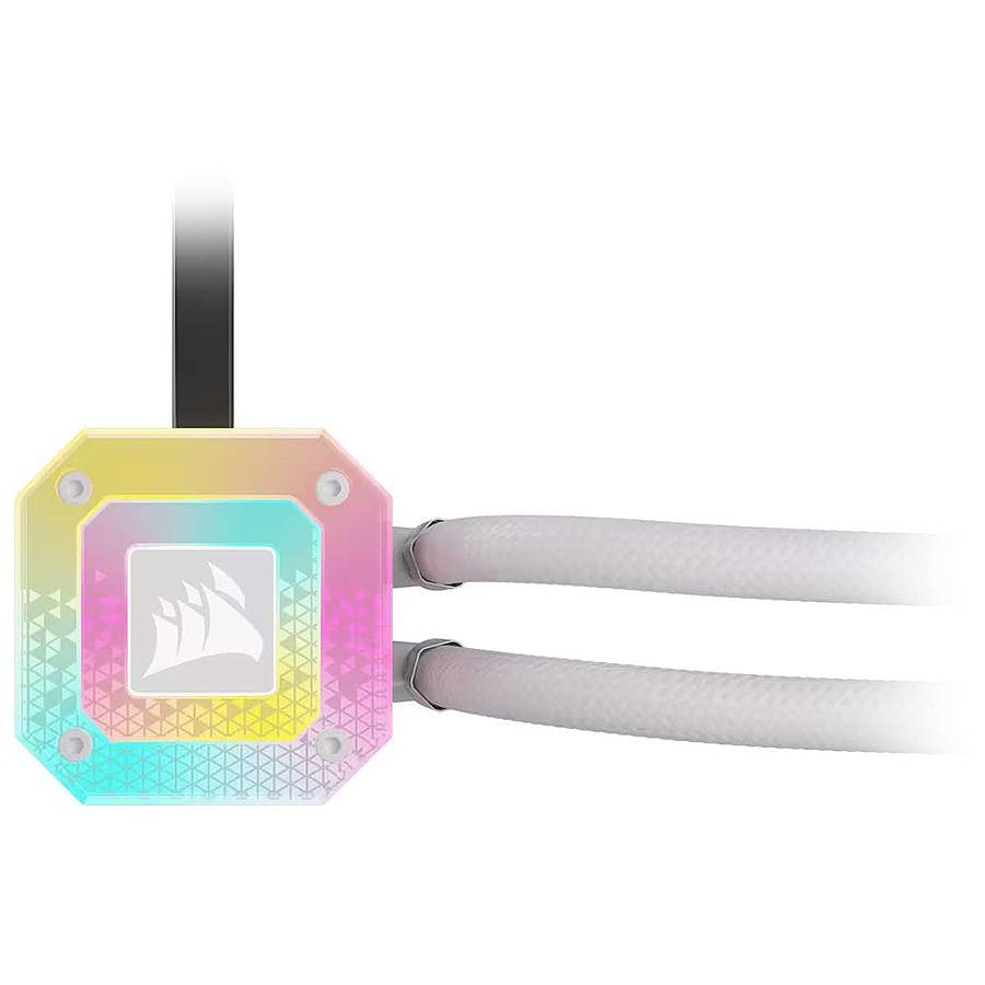 Corsair iCUE H100i Elite Capellix XT Blanc Refroidisseur Liquide pour PC