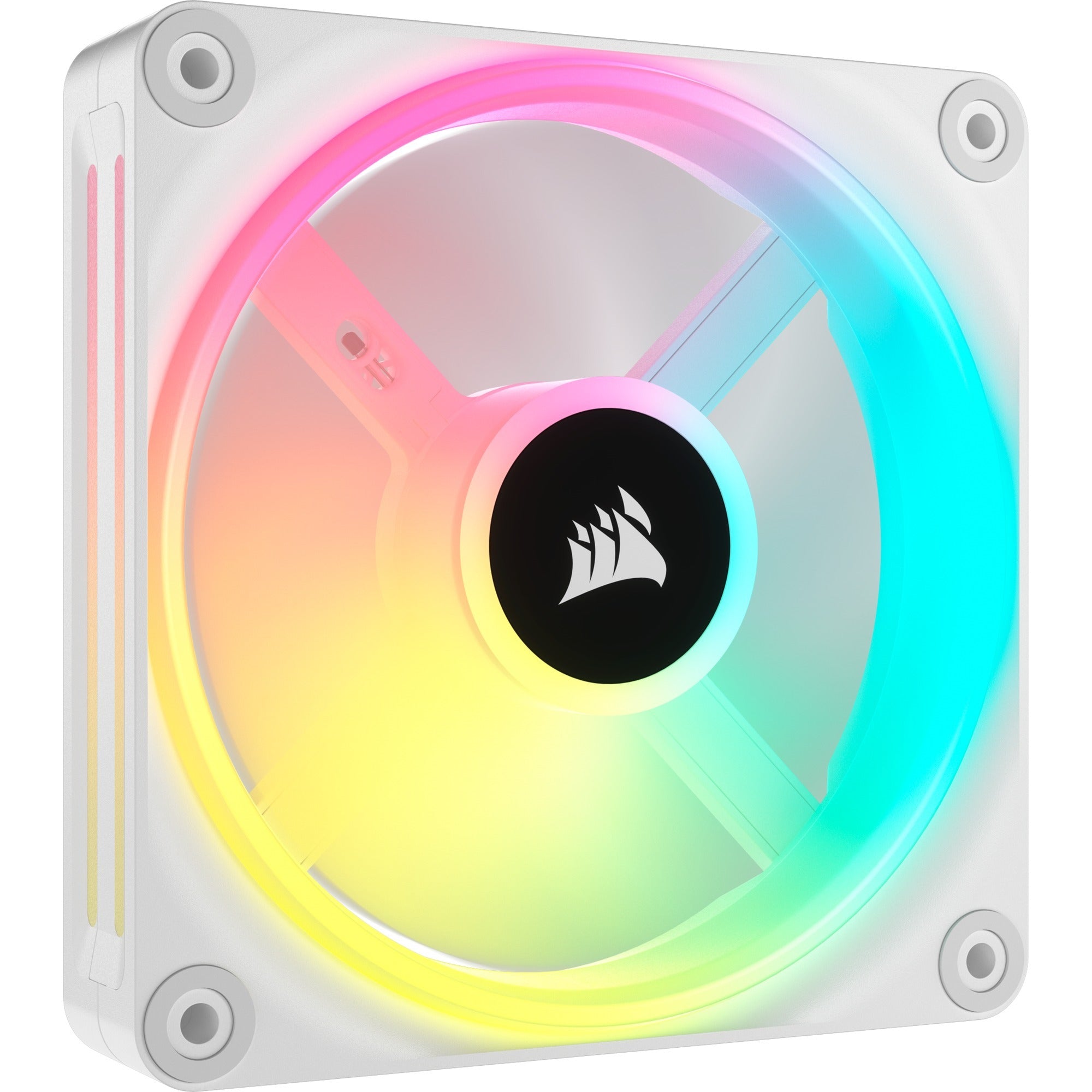 Corsair iCUE Link QX120 RGB Blanc Clignotant pour PC Gaming