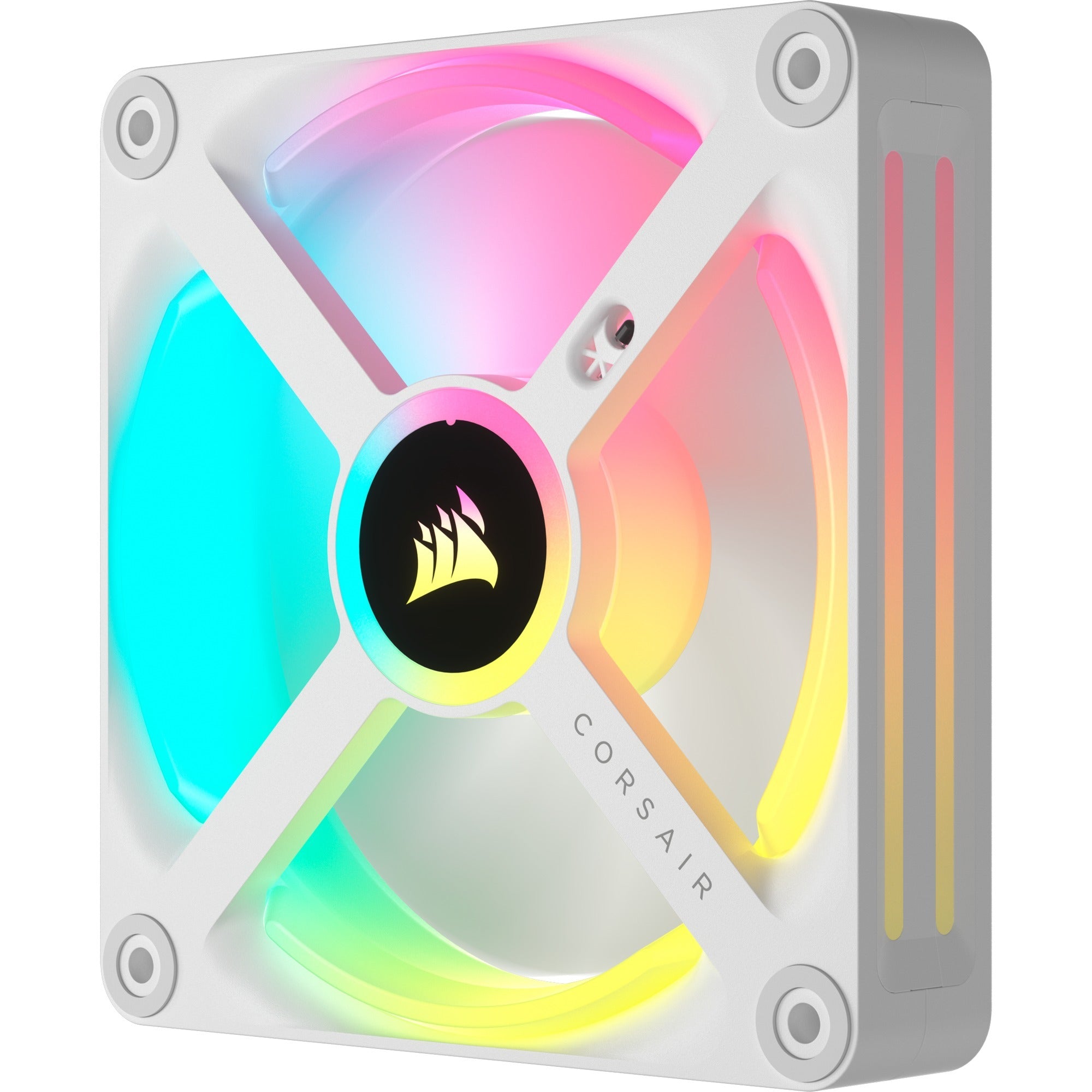 Corsair iCUE Link QX120 RGB Blanc Clignotant pour PC Gaming