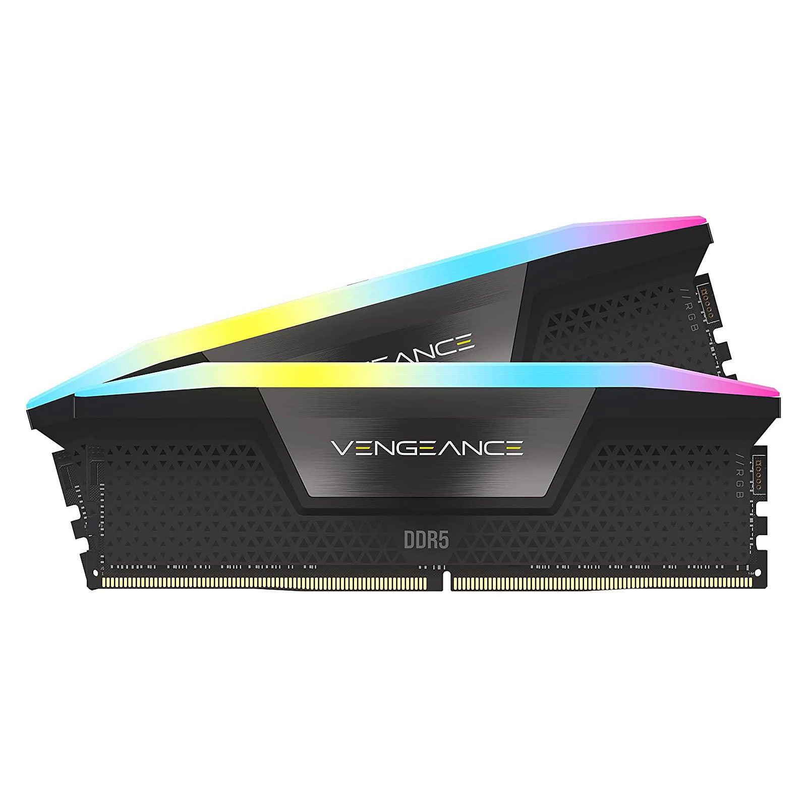 Corsair Vengeance RGB 2x16Go DDR5 6000C36 Noir