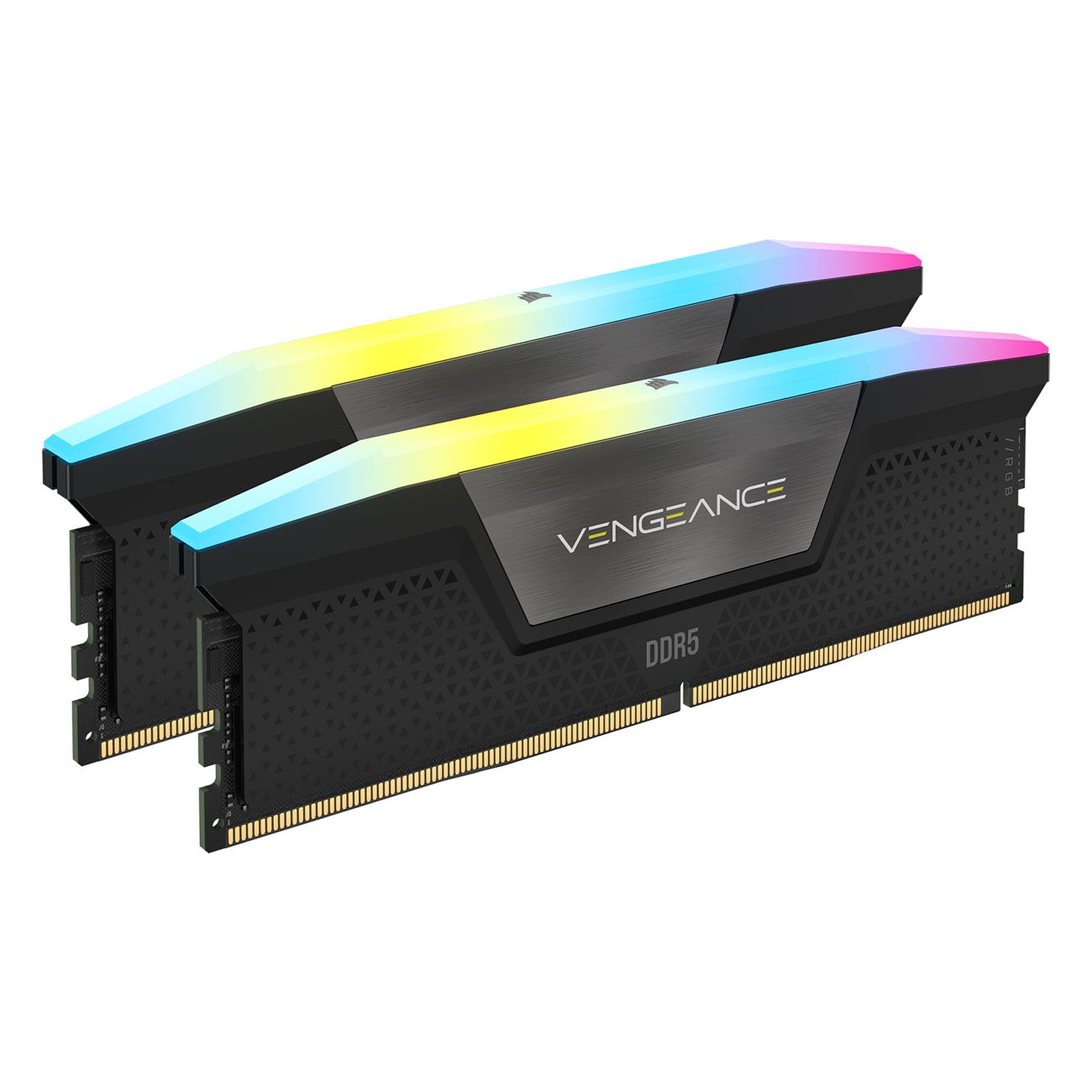 Corsair Vengeance RGB 2x16Go DDR5 6000C36 Noir