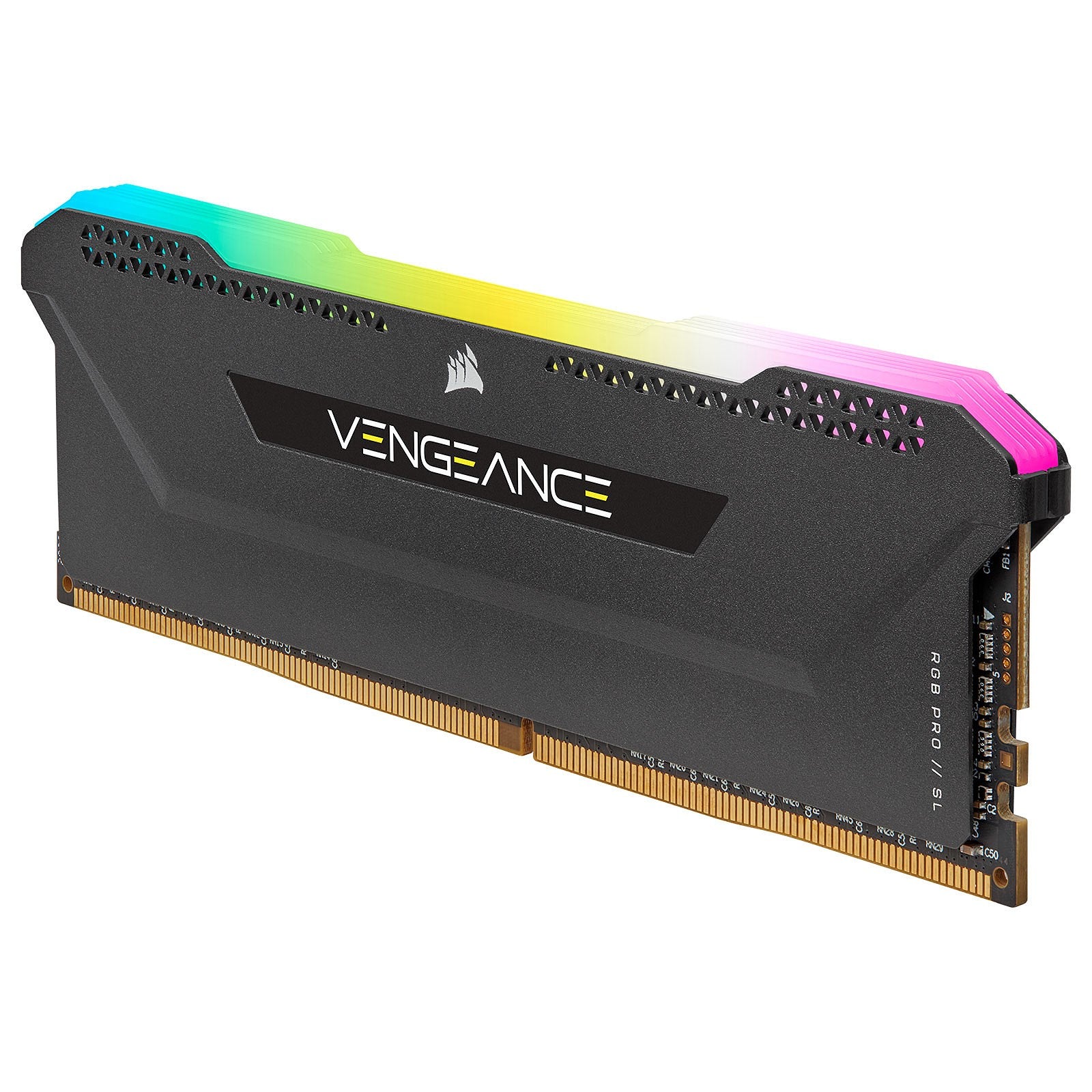 Corsair Vengeance RGB PRO SL 2x8Go DDR4 3600C18 Noir