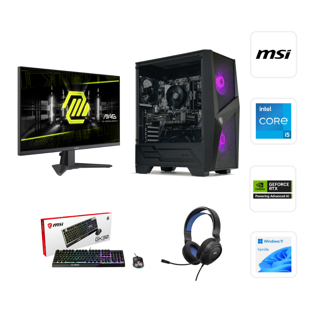 Pack complet PC Gamer FUSION 360