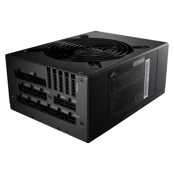 FSP Cannon Pro 2000W 80 Plus Gold PCIe 5 Puissance Alimentaire Puissant et Économique