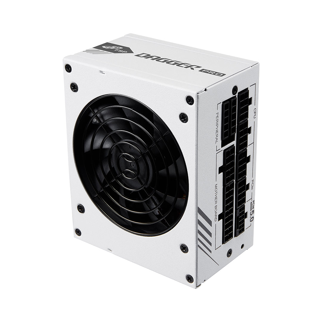 FSP Dagger Pro 850W 80Plus GOLD SFX ATX3.0 Blanc