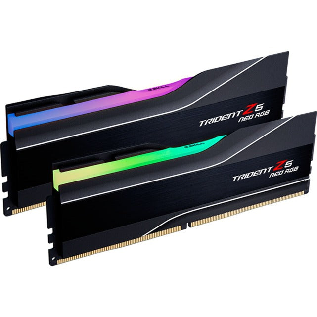 Mémoire RAM G Skill Trident Z5 Neo RGB DDR5 2x16Go 6000C36 Noir