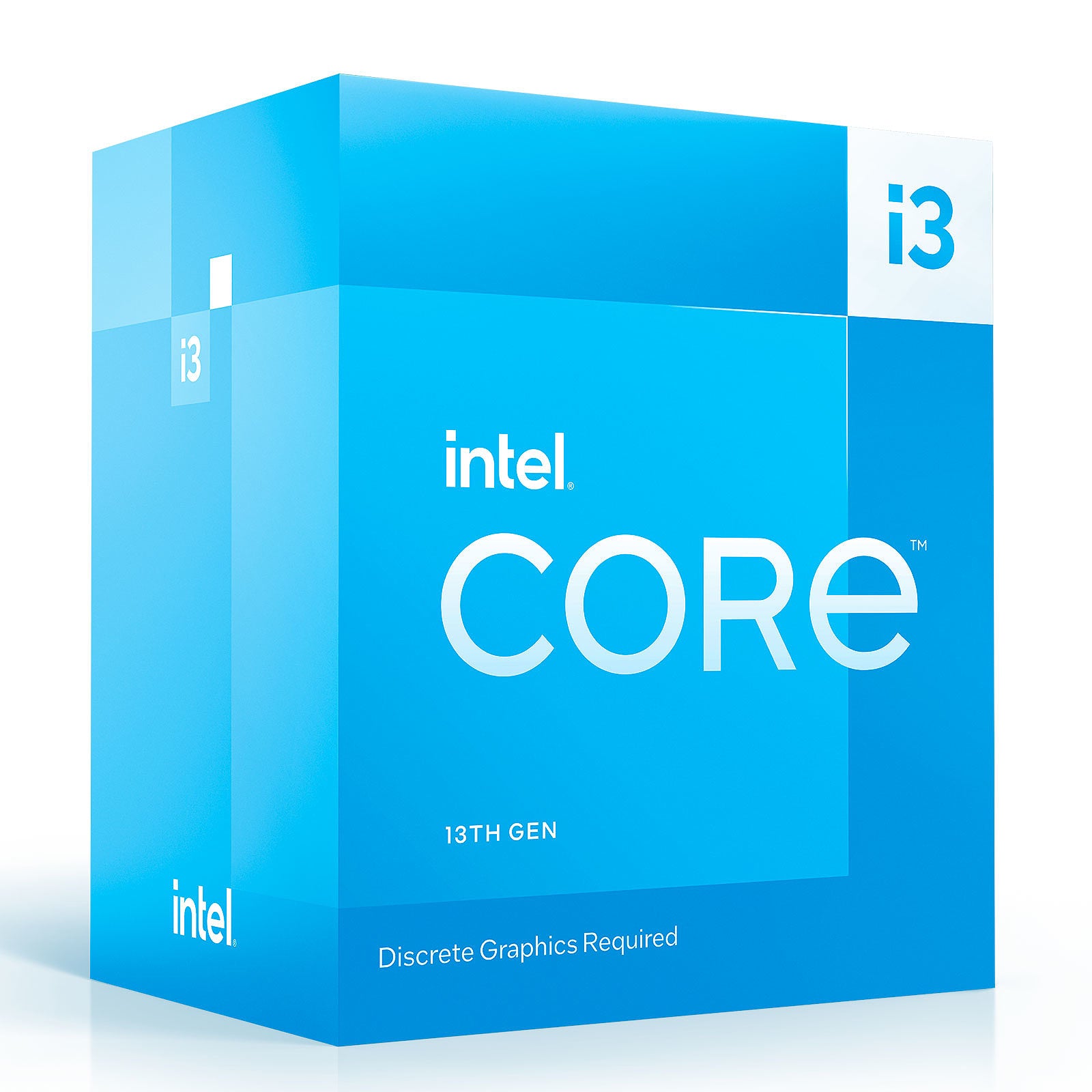 Processeur Intel Core i3-13100F 3.4GHz 4.5GHz Puce Pour PC Gaming et Bureautique