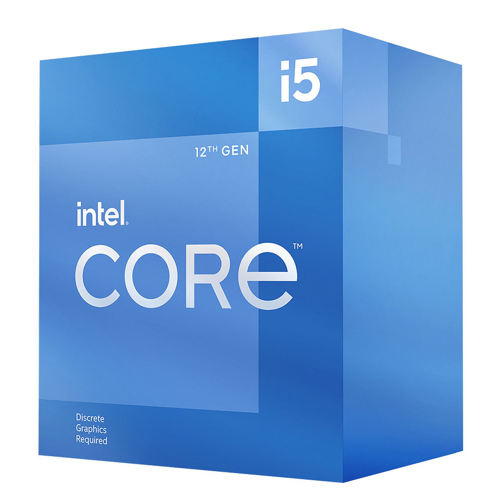 Processeur Intel Core i5-12400F 2.5GHz Jusqu’à 4.4GHz Puce Centralisée pour PC de Bureau
