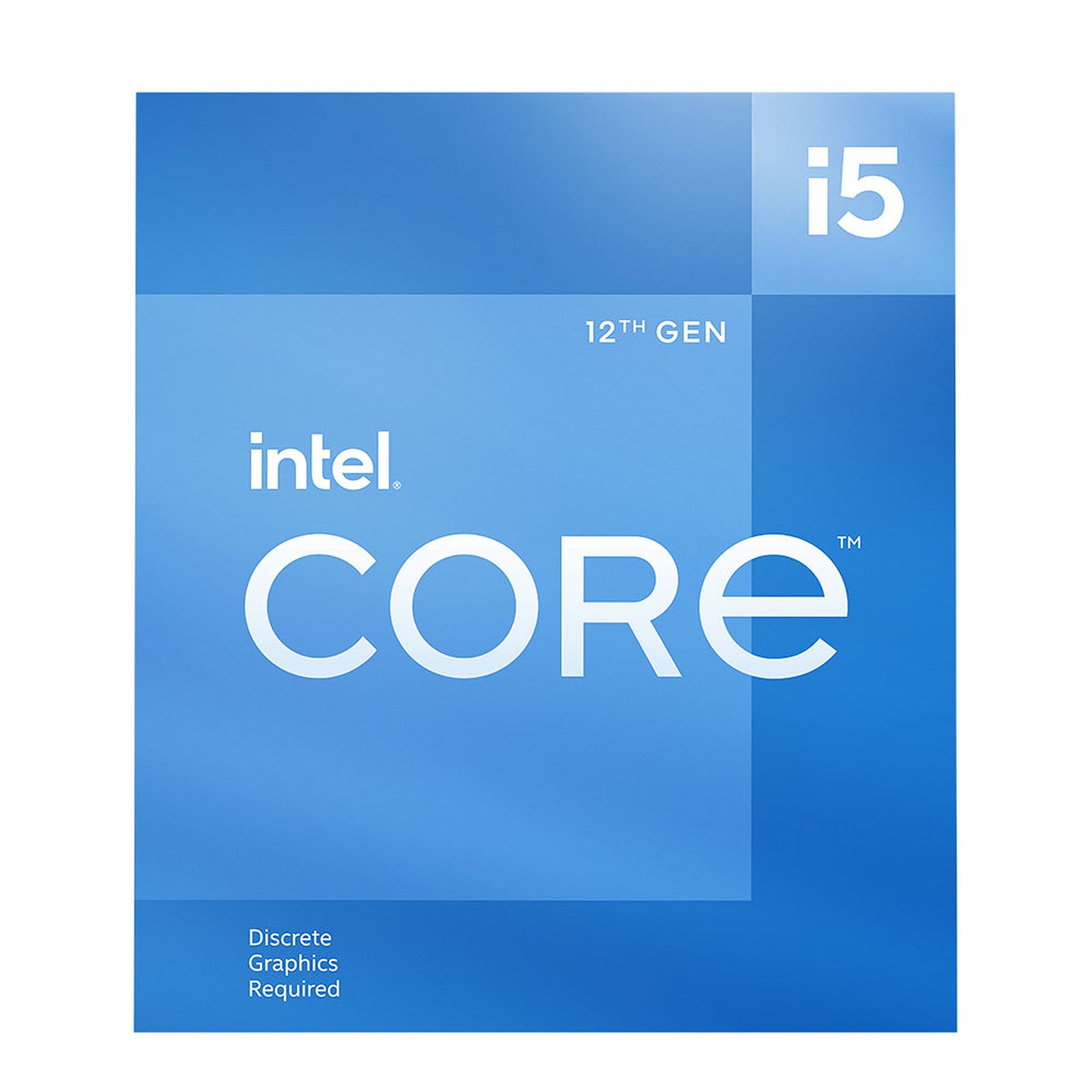 Processeur Intel Core i5-12400F 2.5GHz Jusqu’à 4.4GHz Puce Centralisée pour PC de Bureau