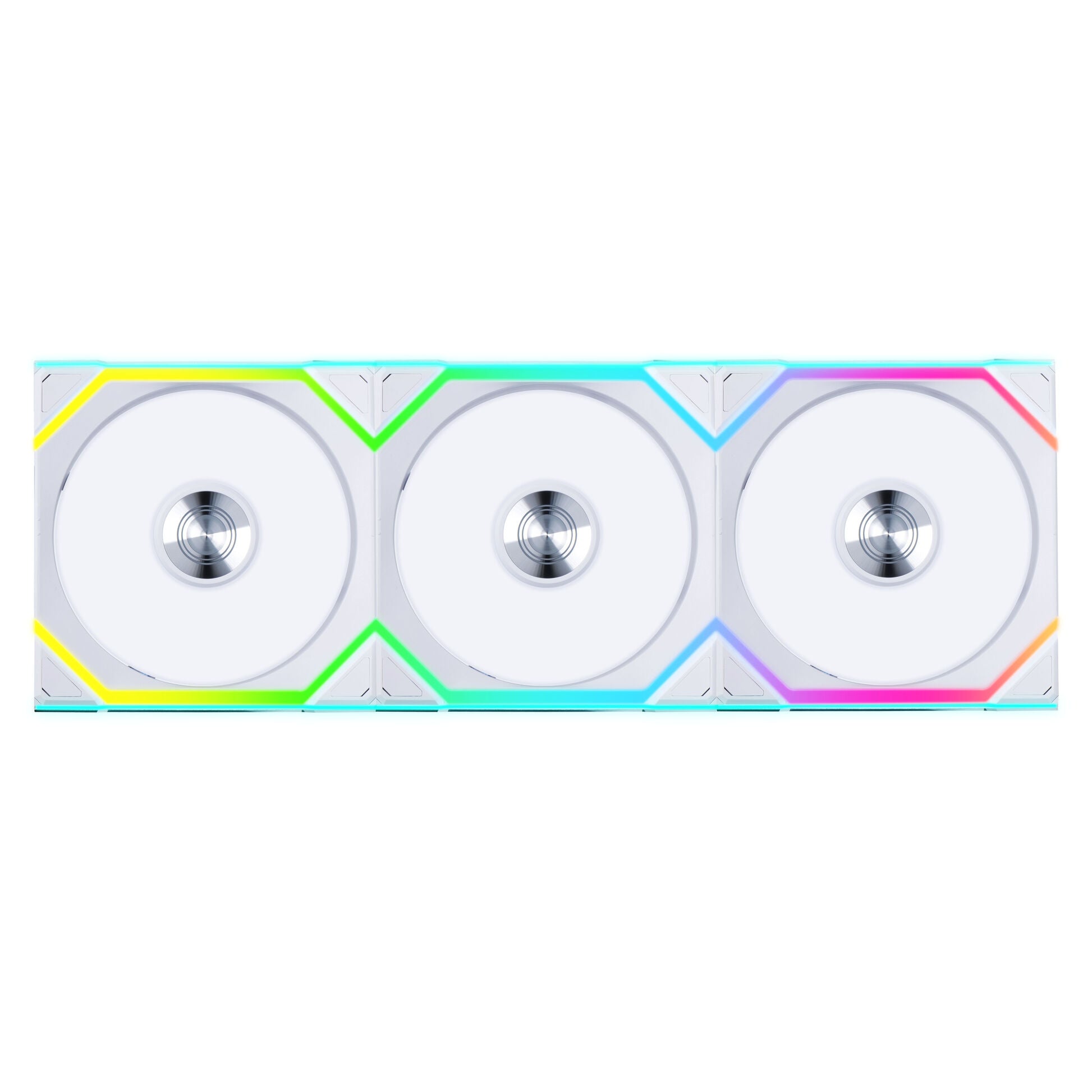Lian Li Uni Fan SL 120 ARGB Wireless Pack de 3 Blanc