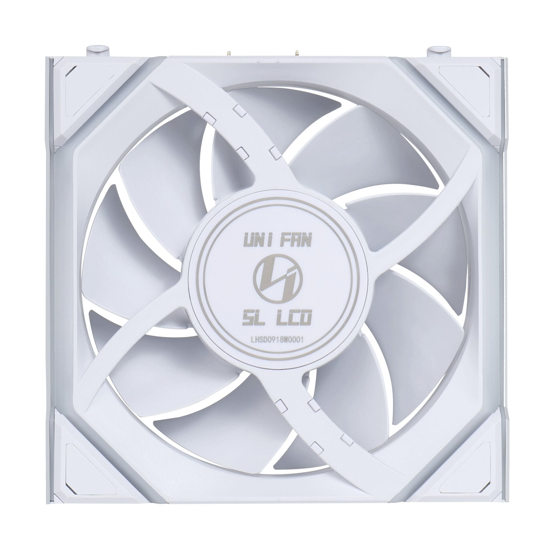 Lian Li Uni Fan SL 120 LCD ARGB Sans Fil Blanc