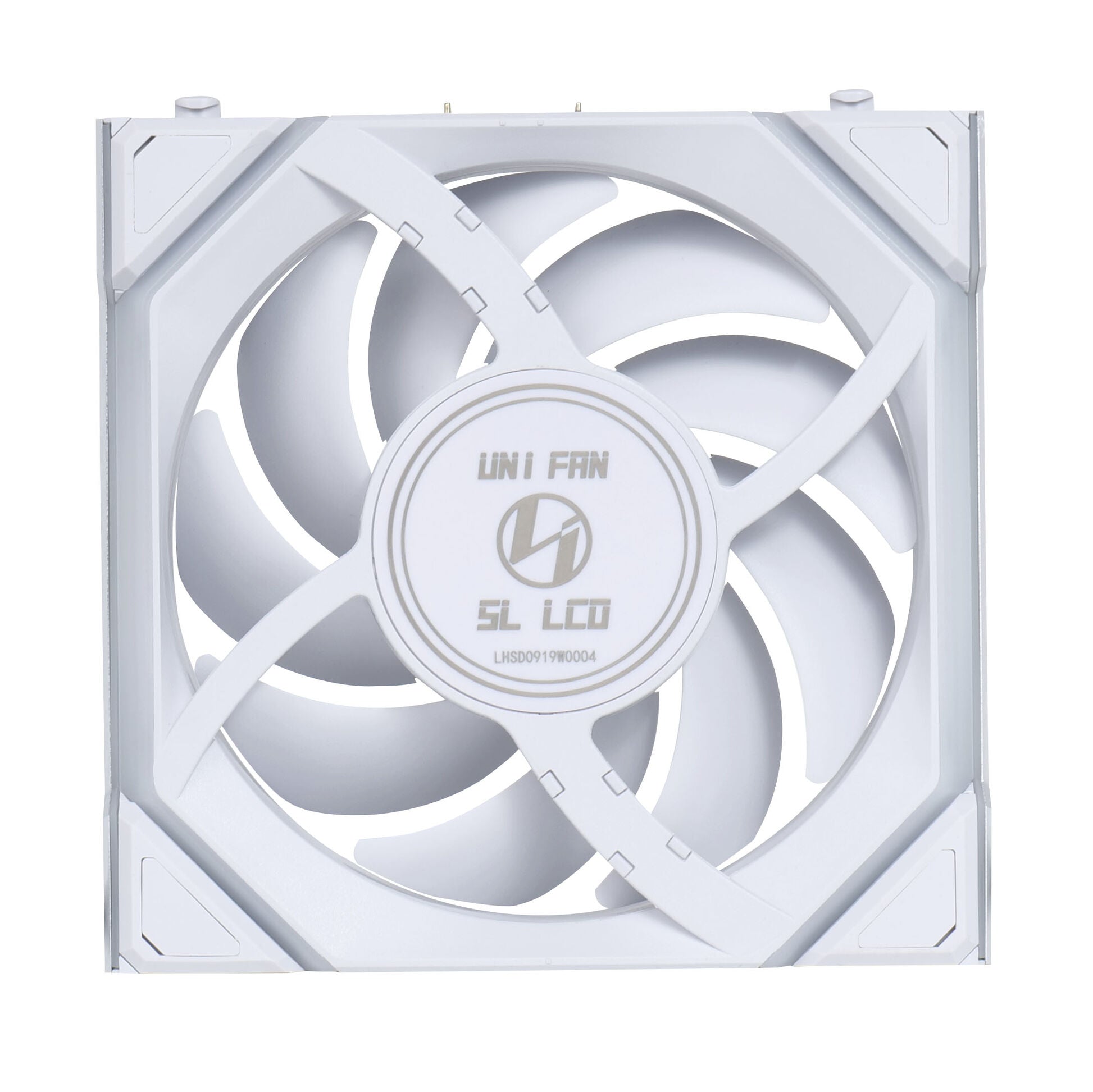 Lian Li Uni Fan SL 120 Reverse LCD ARGB Sans Fil Blanc