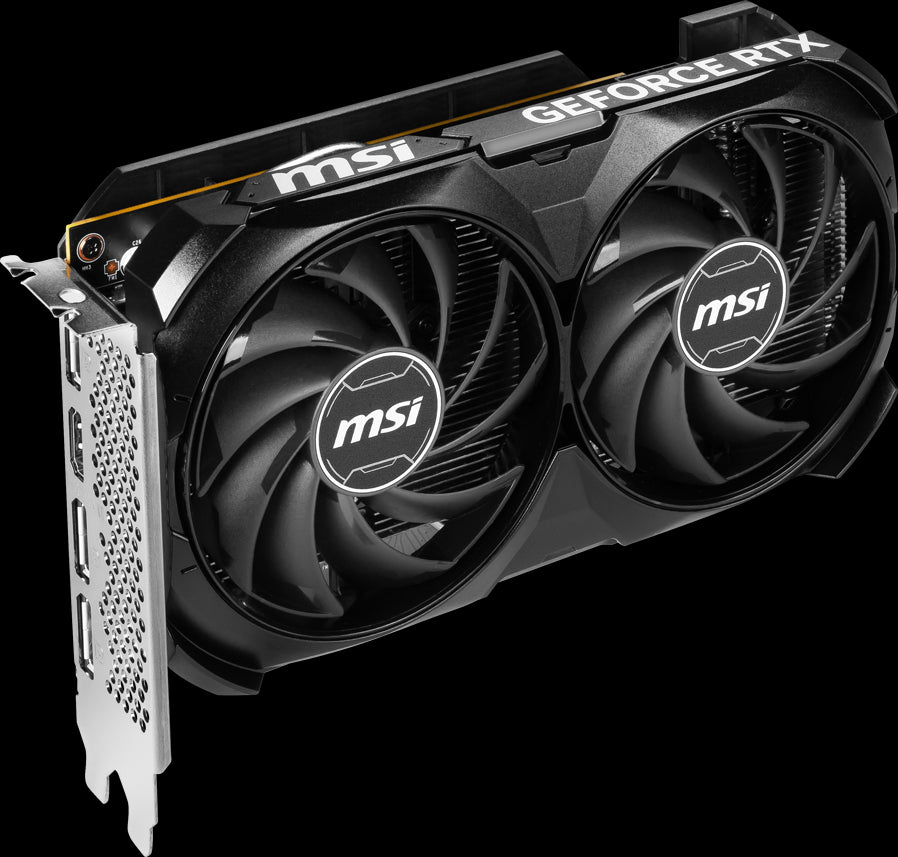 MSI GeForce RTX 4060 Ventus 2X Noir 8G OC