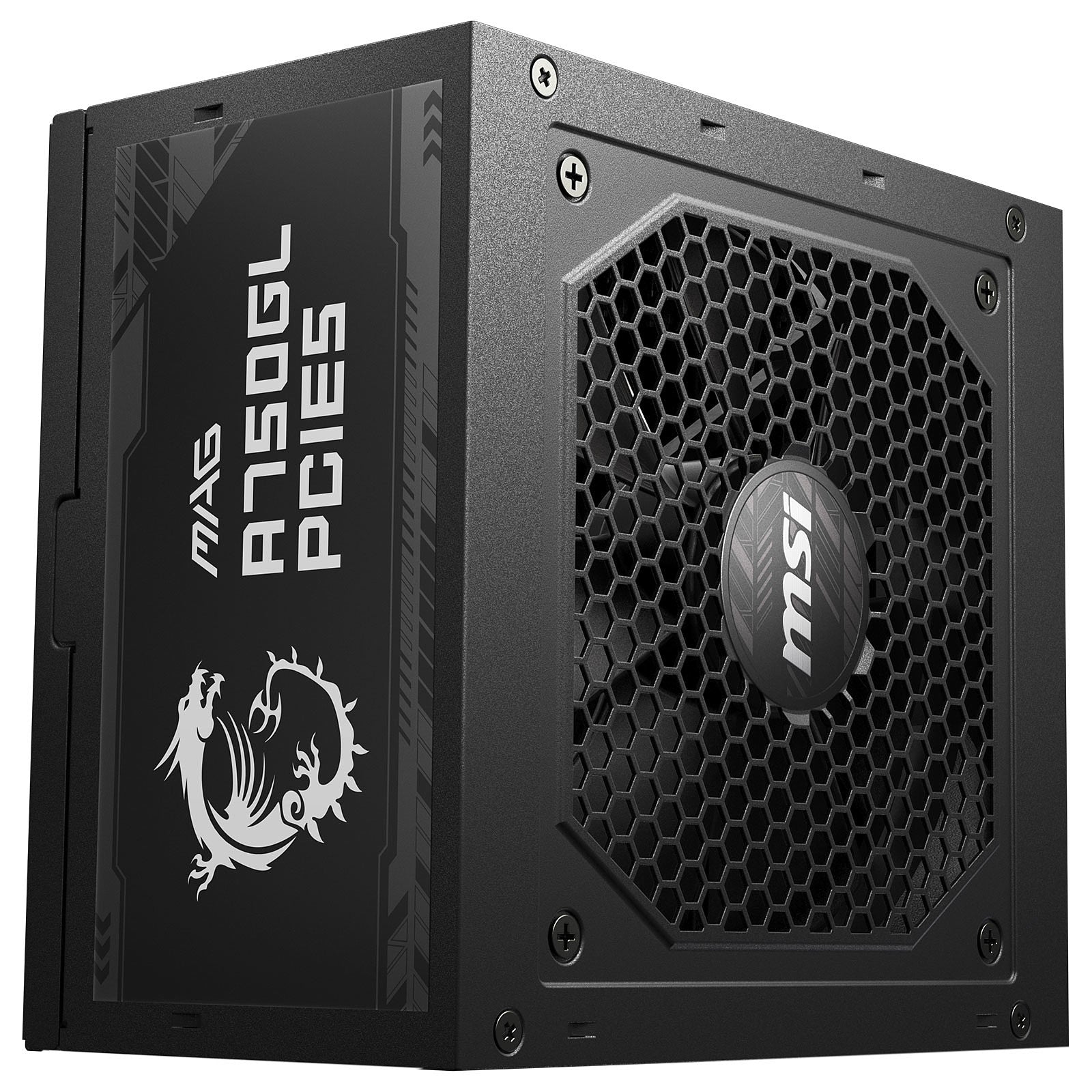 Alimentation MSI MAG A750GL 80Plus Gold Puissance 750W Haute Efficacité