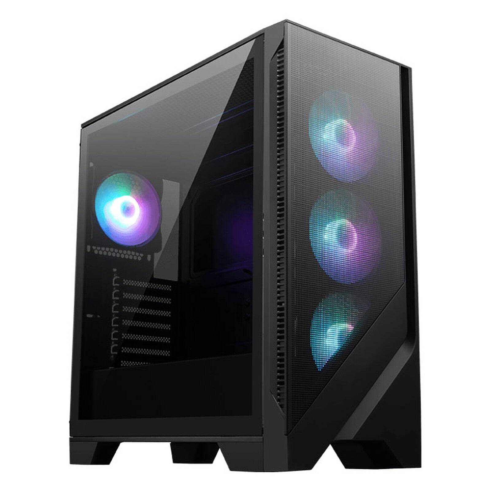 MSI MAG Forge 320R Airflow Noir - Boîtier PC avec Ventilation Optimale
