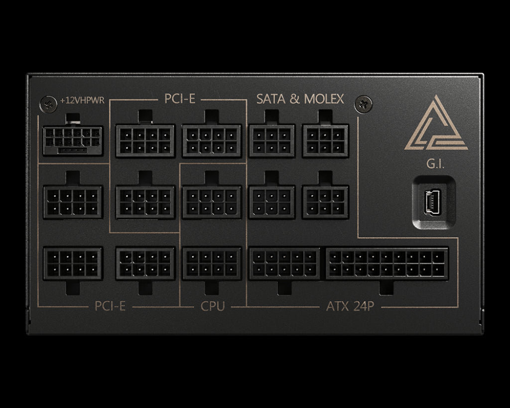 MSI MEG Ai1300P PCIE5 ATX3.0 Alimentation 80 Plus Platinum