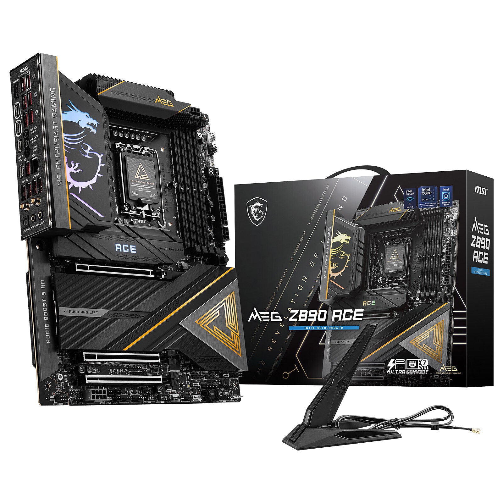 Carte Mère MSI MEG Z890 ACE Haute Performance pour Gaming et Overclocking