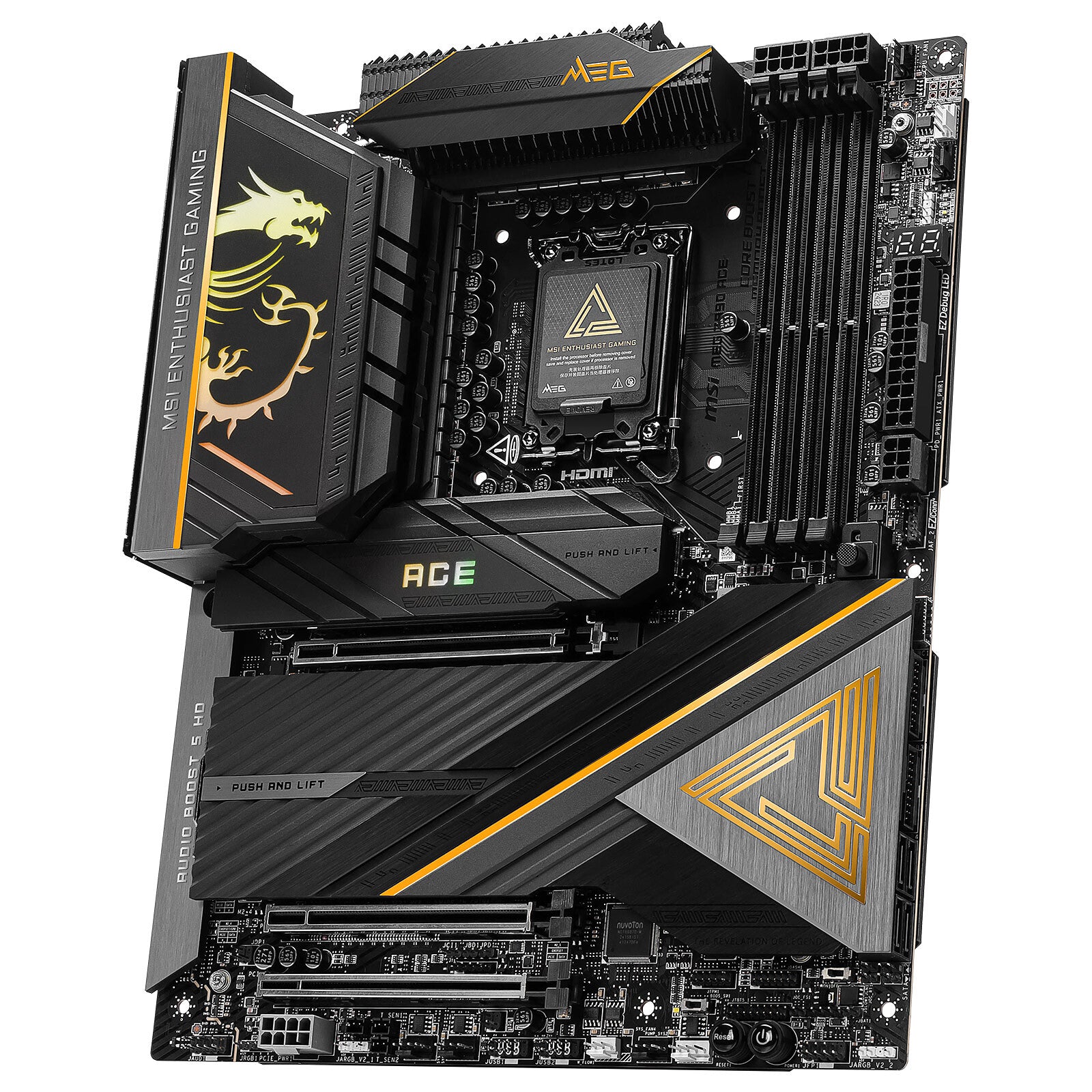 Carte Mère MSI MEG Z890 ACE Haute Performance pour Gaming et Overclocking