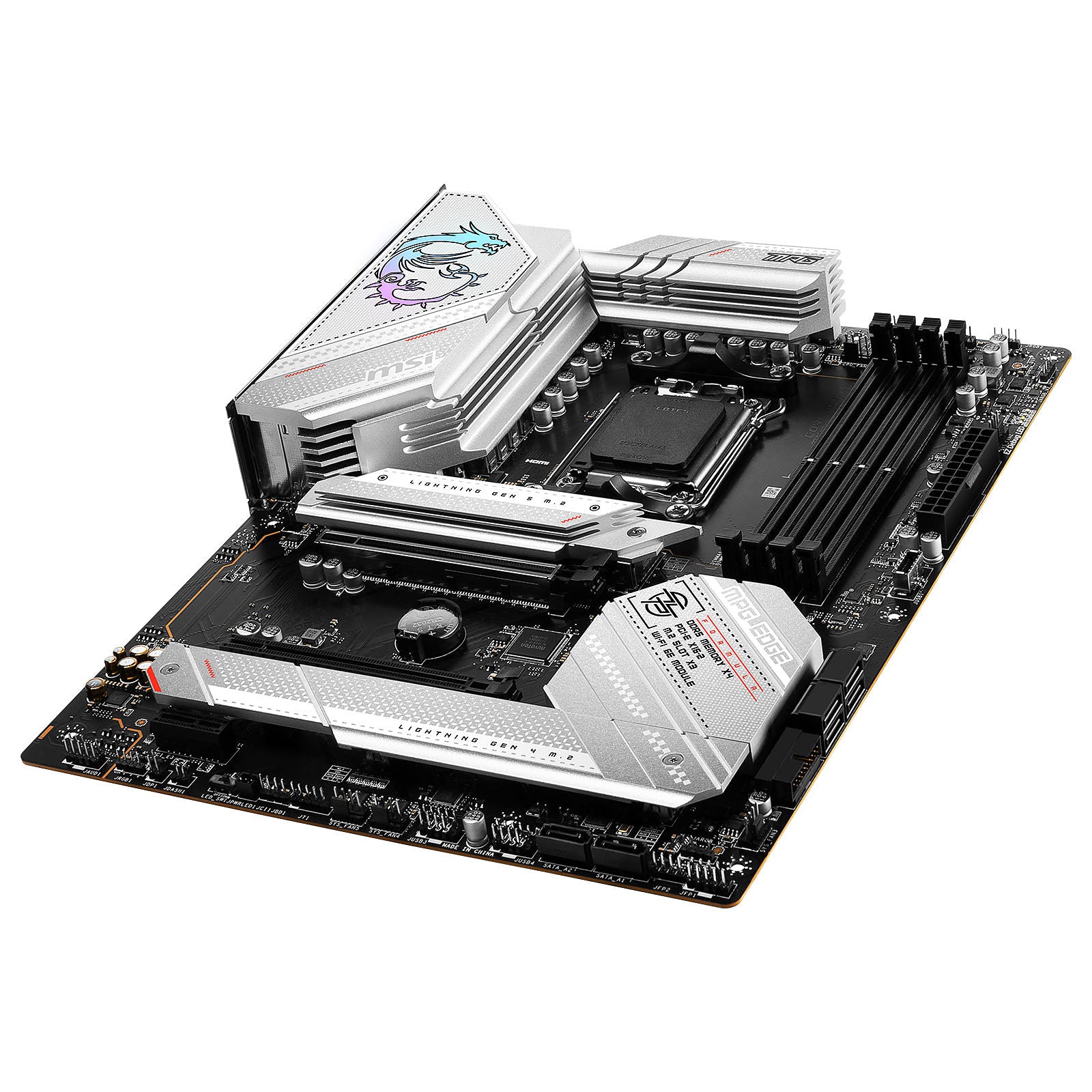 Carte Mère MSI MPG B650 EDGE WiFi Compatible avec Ryzen DDR5