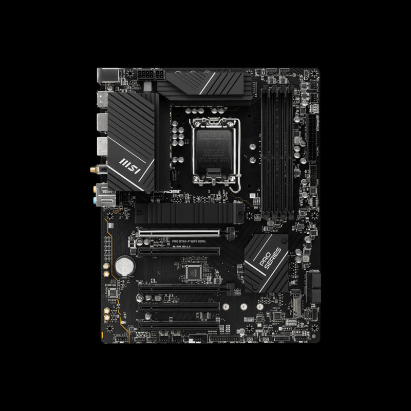 Carte Mère MSI PRO B760-P WIFI DDR4 avec Wi Fi Intégré