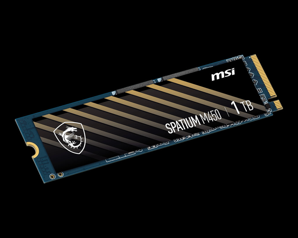 MSI Spatium M450 1To NVMe PCIe 4.0 Disque SSD Ultra Rapide