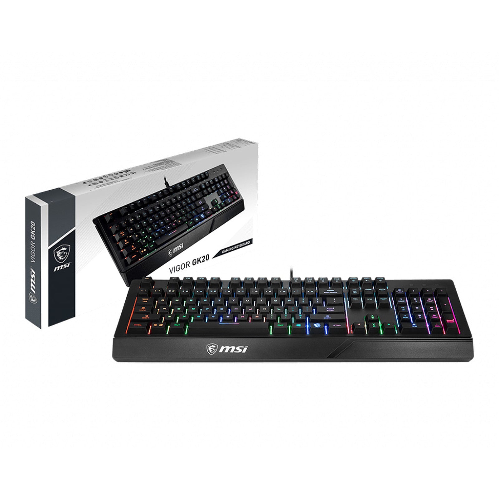 Clavier Gaming RGB MSI Vigor GK20