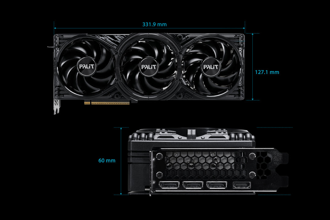 Palit GeForce RTX 5070 Ti GamingPro V1 16 Go Puce Graphique Puissante