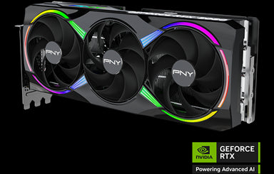 PNY GeForce RTX 5080 16GB ARGB Overclockée Triple Ventilateur