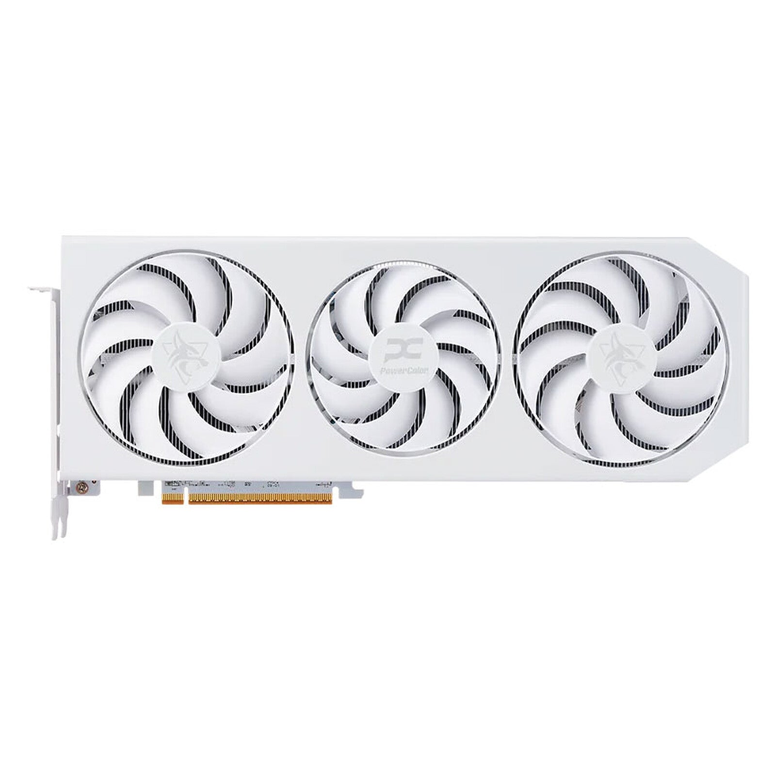 PowerColor Hellhound Spectral White AMD Radeon RX 9070 XT 16 Go