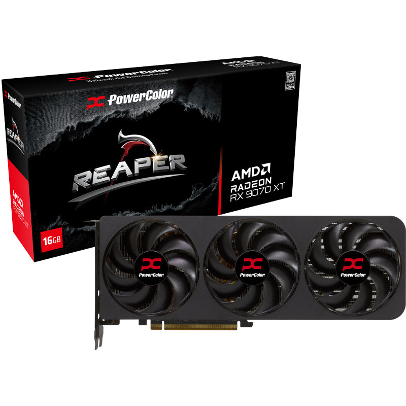 PowerColor Reaper AMD Radeon RX 9070 XT 16 Go