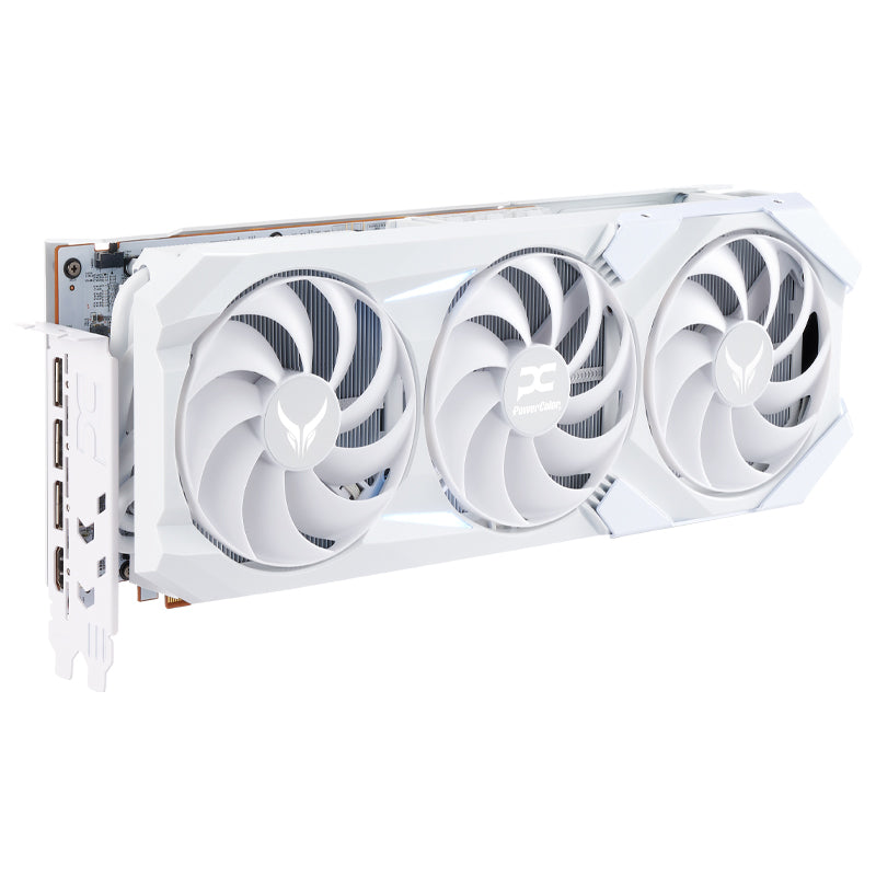 PowerColor Rouge Maléfique Spectral Blanc AMD Radeon RX 9070 XT 16 Go