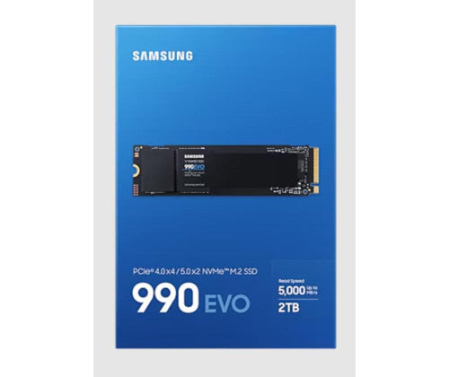 SAMSUNG 2T 990 EVO PCIe 4.0 x4 et 5.0 x2 NVMe M.2 Disque SSD Rapide