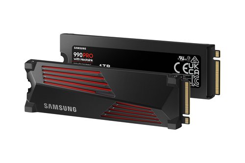Samsung SSD 990 PRO M.2 PCIe 4.0 NVMe 1To avec Dissipateur Noir