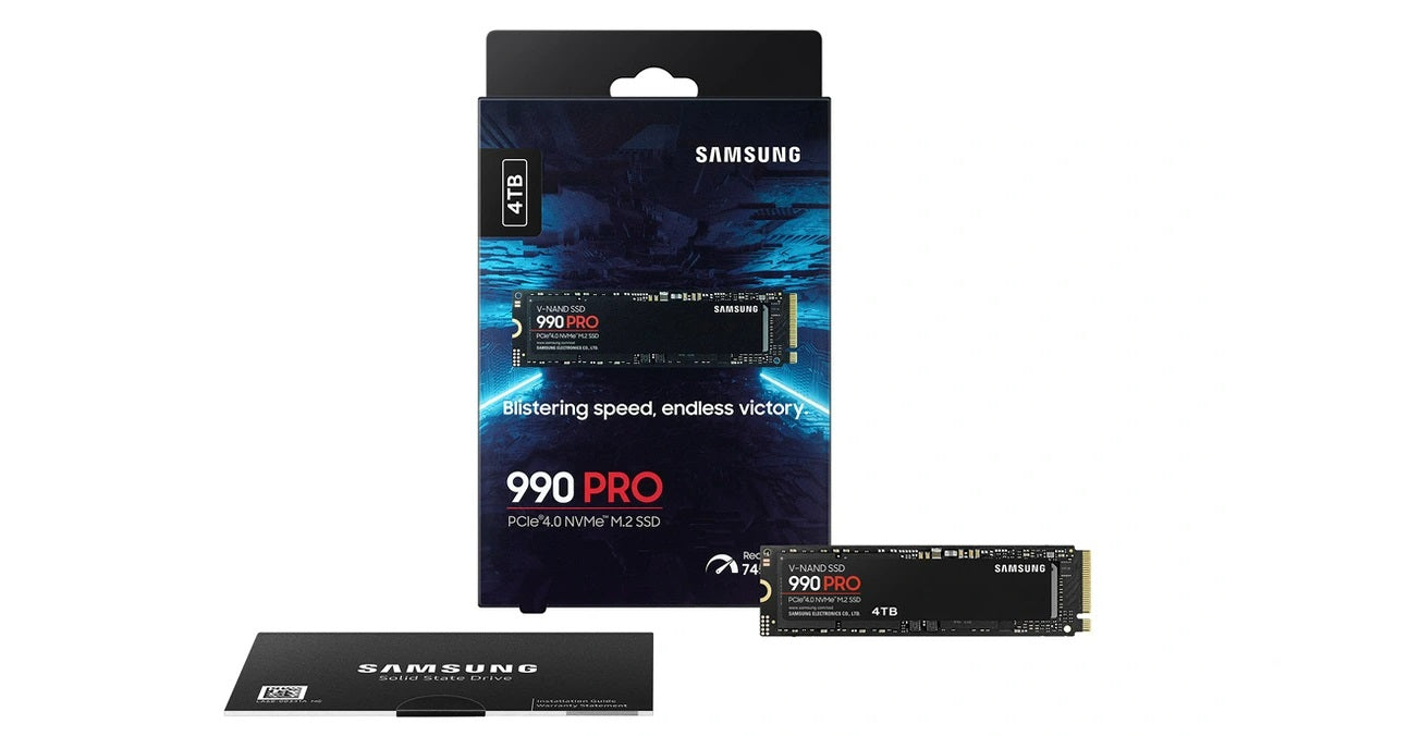 Samsung SSD 990 PRO M.2 PCIe 4.0 NVMe 4To