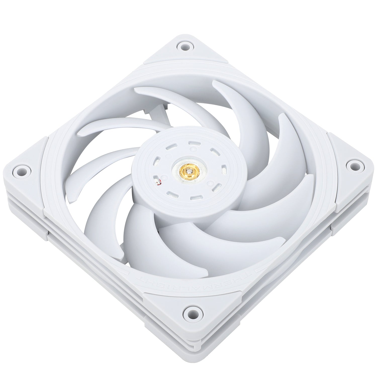 Ventilateur Thermaltake TL-B12W Blanc Haute Performance Pour Ordinateur