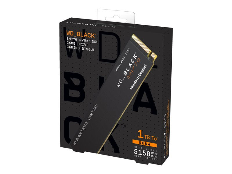 Western Digital WD_Black SN770 Disque SSD M2 NVMe PCIe 4.0 2To
